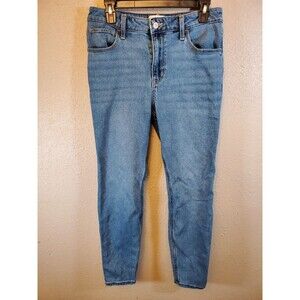 Abercrombie & Fitch Skinny High Rise Jeans Women Size 30/10  Meas 31x29